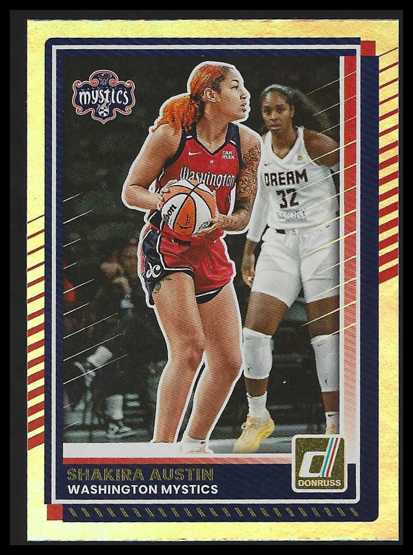 2025 Donruss WNBA #22 Shakira Austin Holo