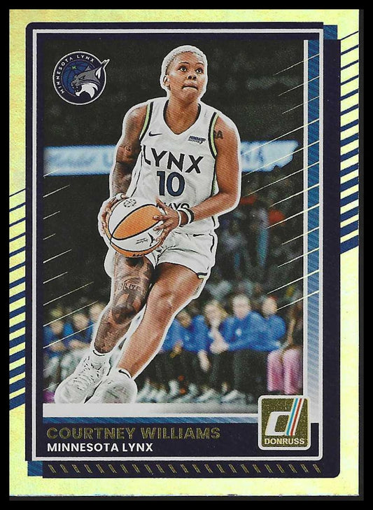 2025 Donruss WNBA #70 Courtney Williams Holo