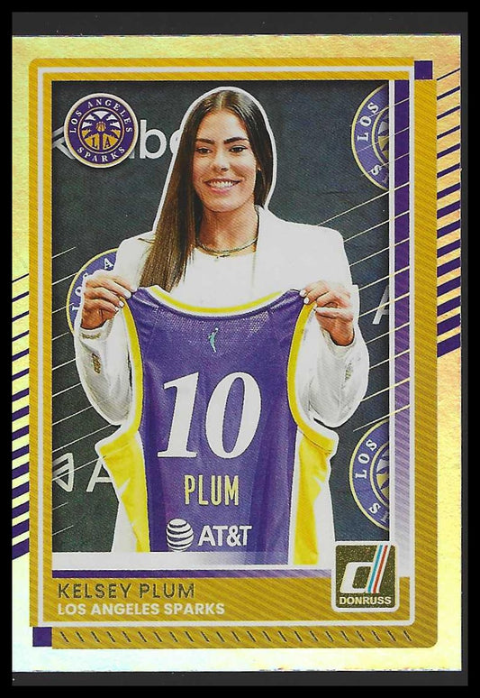 2025 Donruss WNBA #12 Kelsey Plum Holo