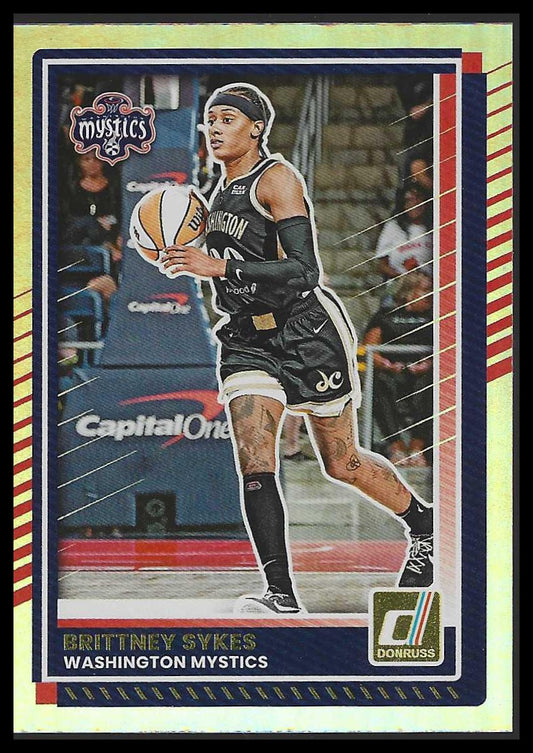 2025 Donruss WNBA #41 Brittney Sykes Holo
