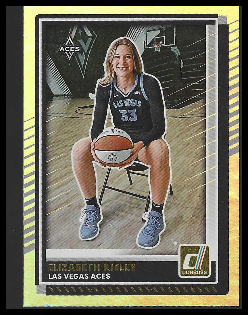 2025 Donruss WNBA #66 Elizabeth Kitley Holo