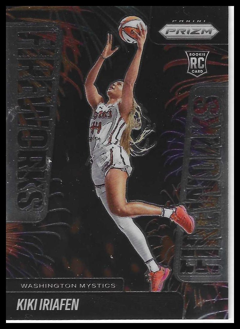 2025 Panini Prizm WNBA #13 Ariel Atkins Fireworks