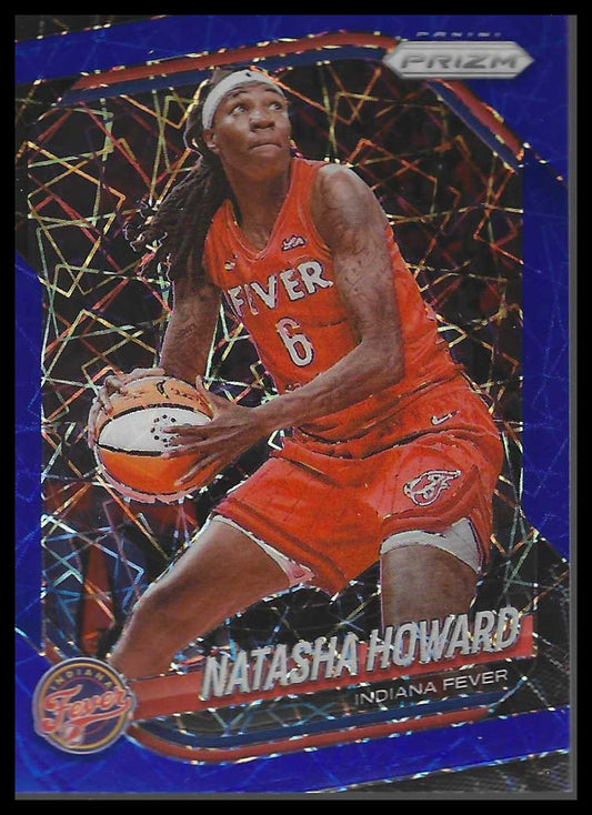 2025 Panini Prizm WNBA #54 Natasha Howard Blue Velocity Prizms