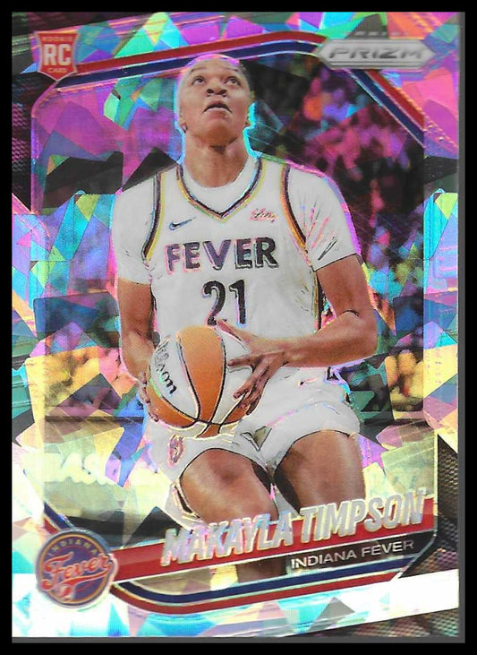 2025 Panini Prizm WNBA #14 Makayla Timpson Ice Prizms