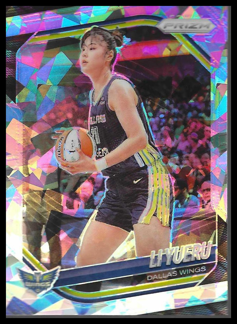 2025 Panini Prizm WNBA #28 Li Yueru Ice Prizms