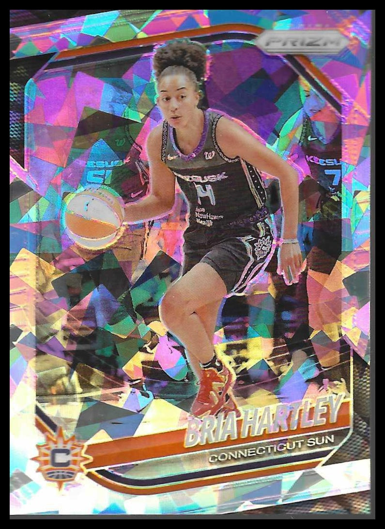 2025 Panini Prizm WNBA #86 Bria Hartley Ice Prizms