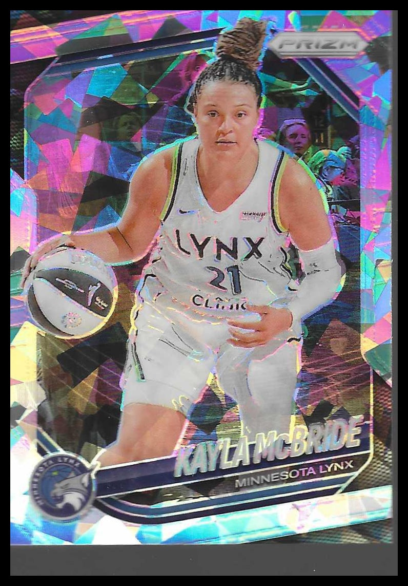 2025 Panini Prizm WNBA #45 Kayla McBride Ice Prizms