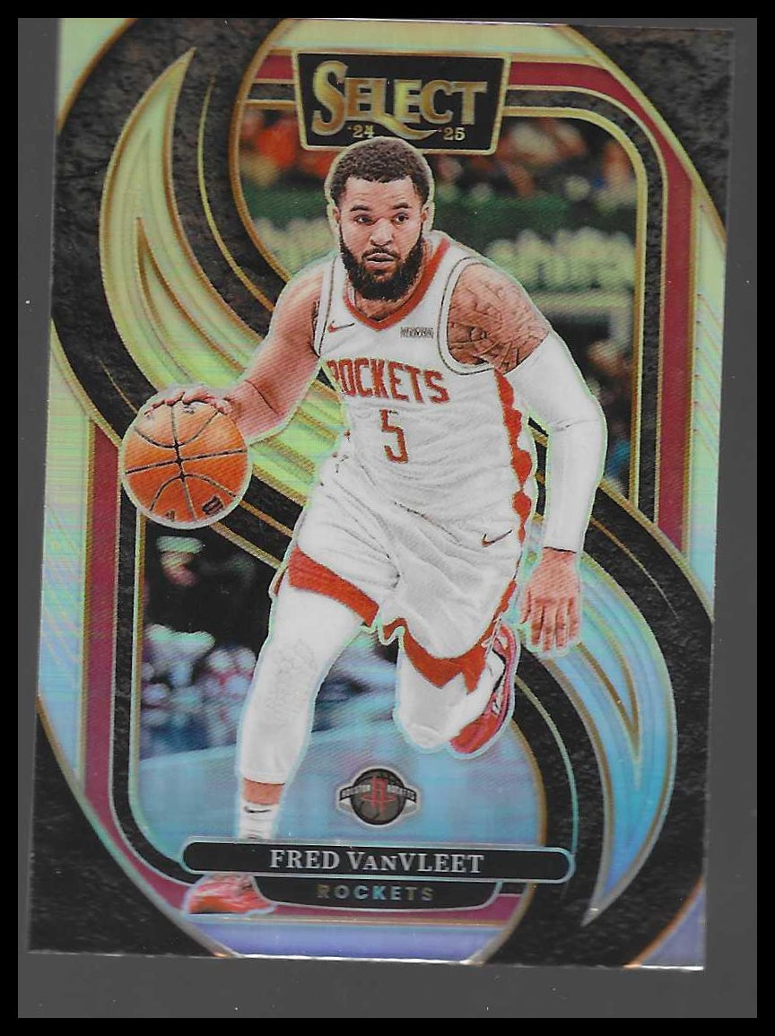 2024-25 Panini Select #118 Fred VanVleet Silver Prizm
