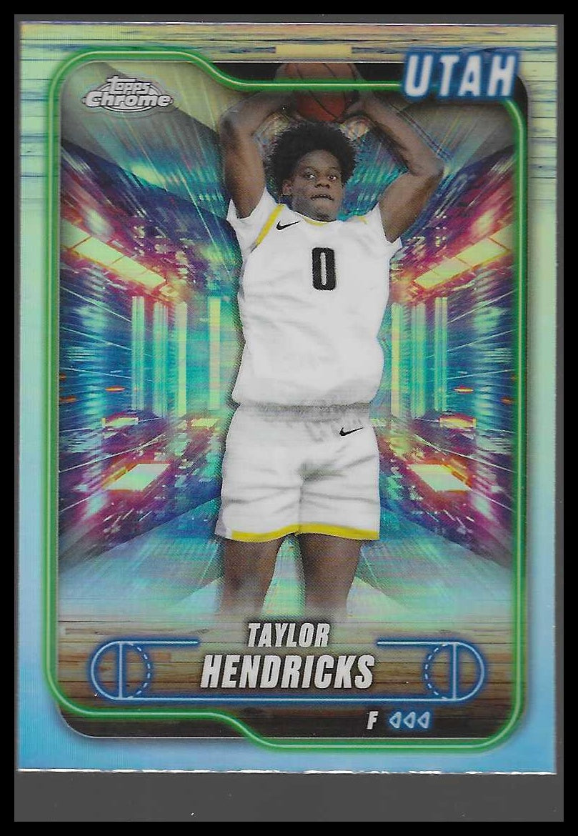 2024-25 Topps Chrome #31 Taylor Hendricks Refractor