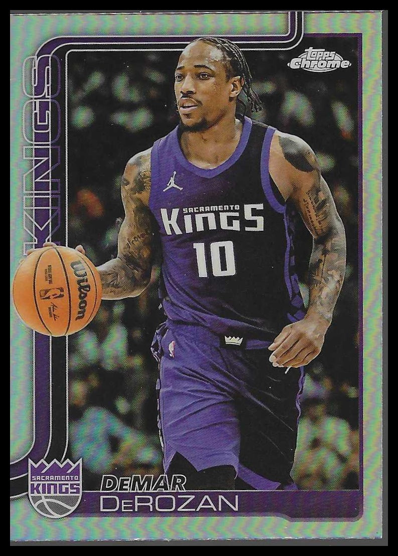 2025-26 Topps Chrome #240 DeMar DeRozan Refractor
