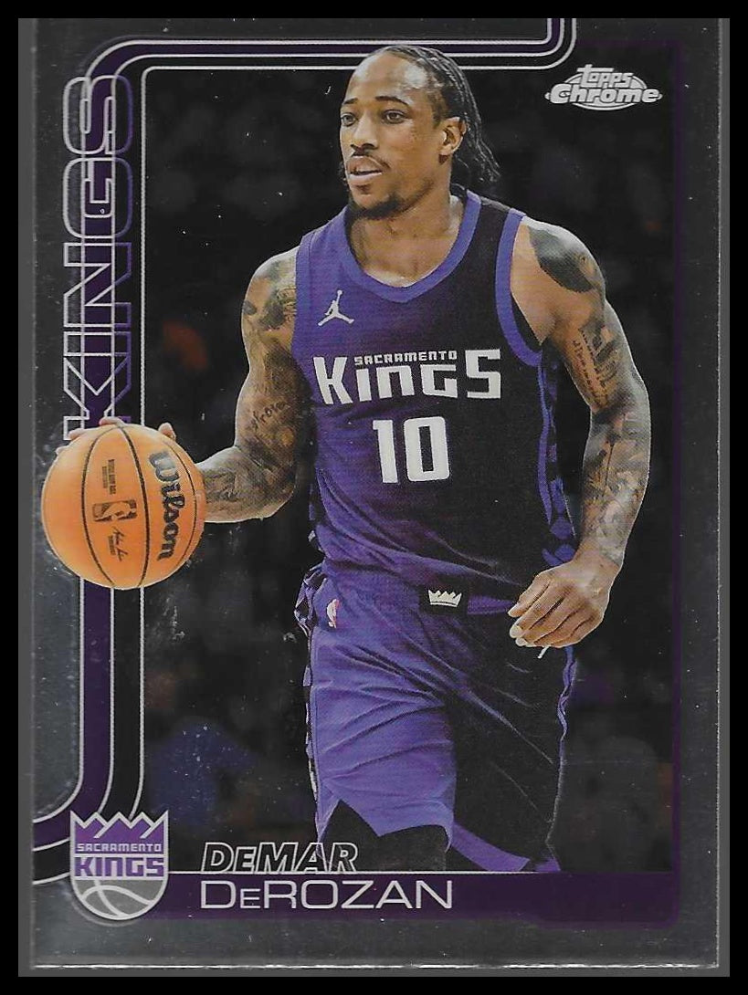 2025-26 Topps Chrome #240 DeMar DeRozan Pulsar Refractor