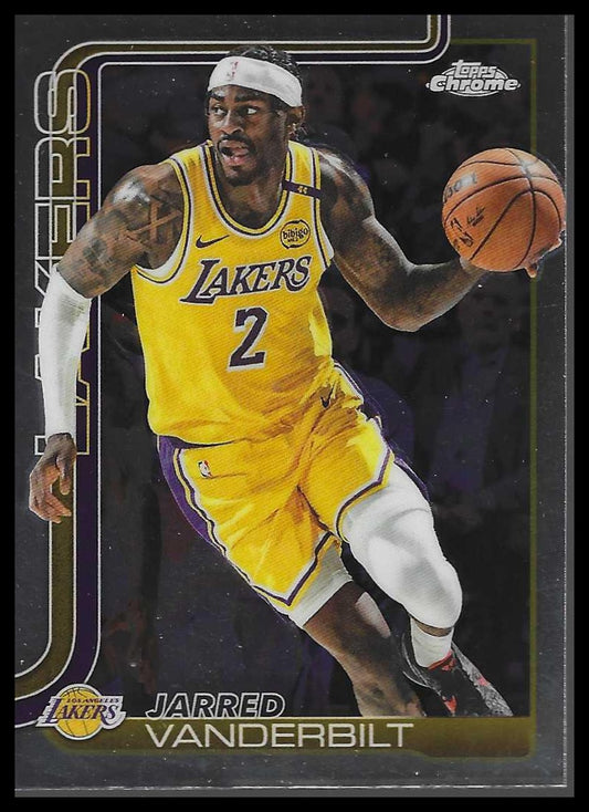 2025-26 Topps Chrome #154 Jarred Vanderbilt