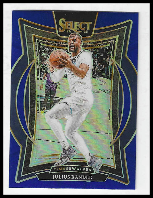 2024-25 Panini Select #45 Julius Randle Blue Prizm