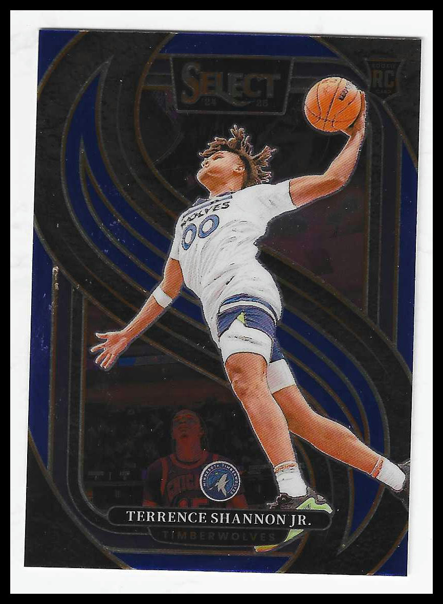 2024-25 Panini Select #183 Terrence Shannon Jr. Blue (Retail)