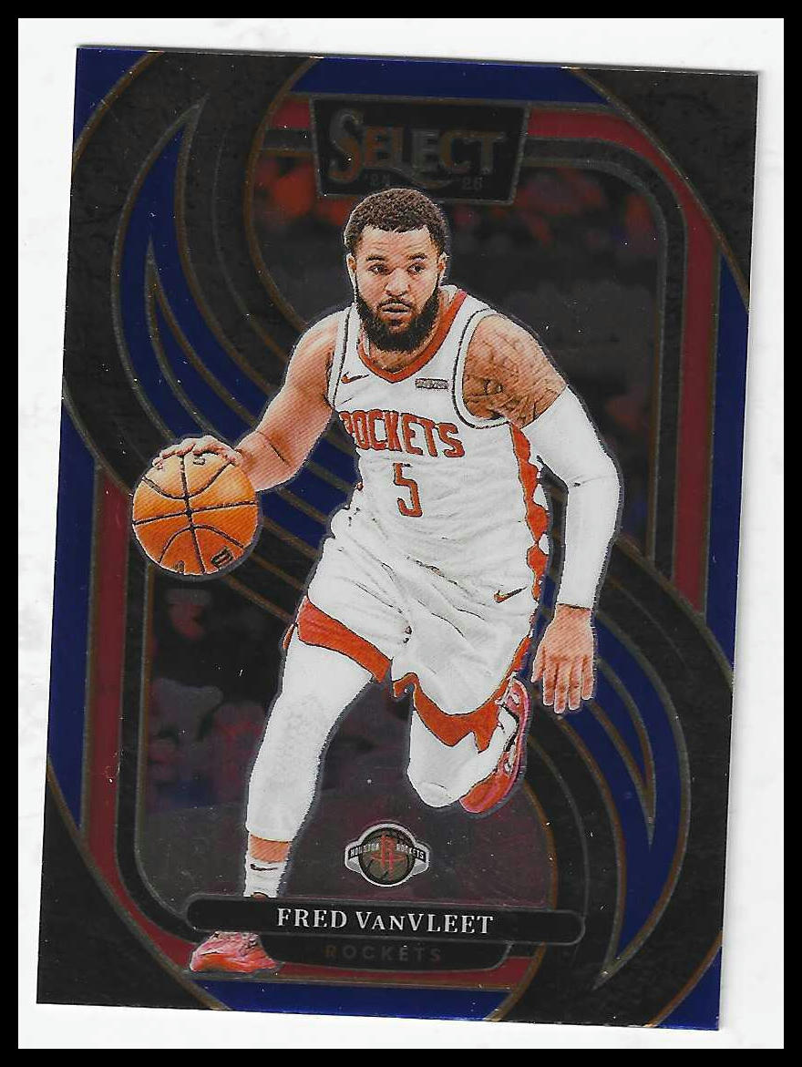 2024-25 Panini Select #118 Fred VanVleet Blue (Retail)