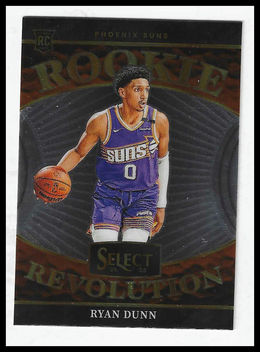 2024-25 Panini Select #9 Ryan Dunn Rookie Revolution
