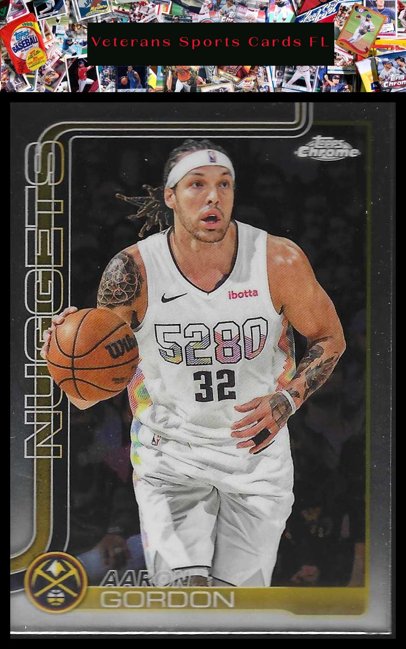 2025-26 Topps Chrome #100 Aaron Gordon