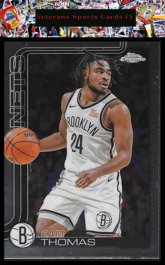 2025-26 Topps Chrome #85 Cam Thomas
