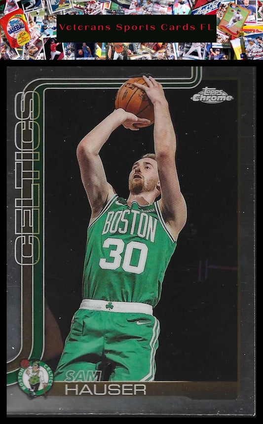 2025-26 Topps Chrome #14 Sam Hauser
