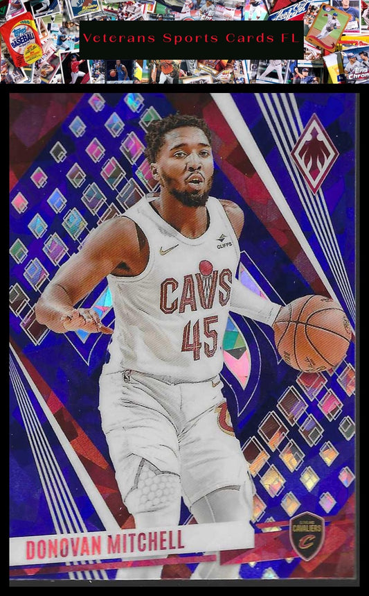 2023-24 Panini Phoenix #146 Donovan Mitchell Phoenix Blue Ice