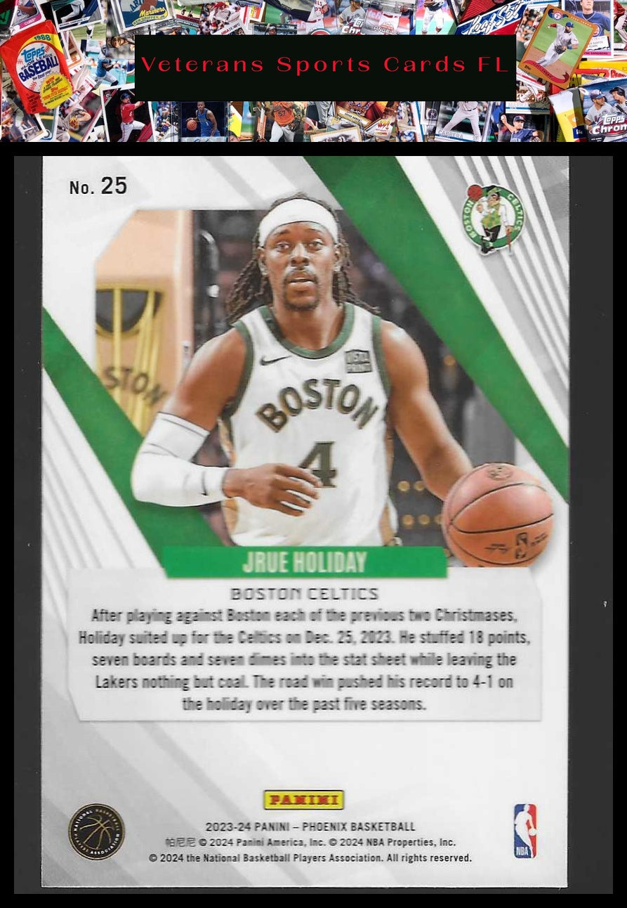 2023-24 Panini Phoenix #25 Jrue Holiday Silver