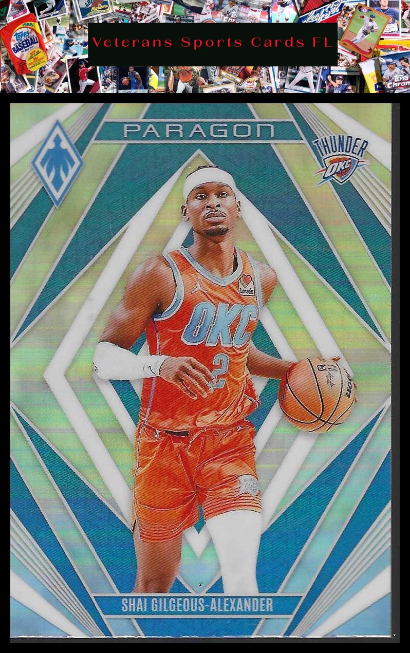 2023-24 Panini Phoenix #12 Shai Gilgeous-Alexander Paragon Silver