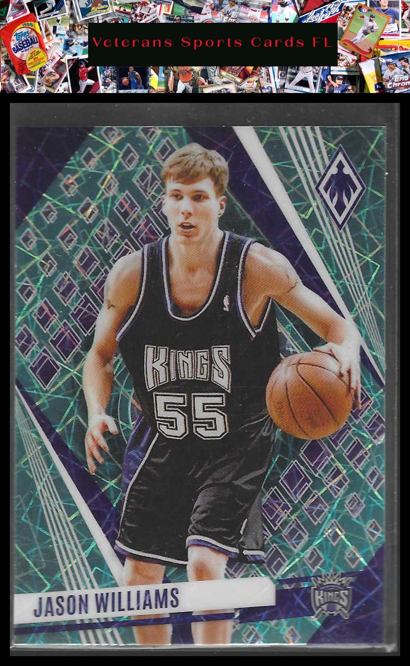 2023-24 Panini Phoenix #225 Jason Williams Phoenix Teal Lazer