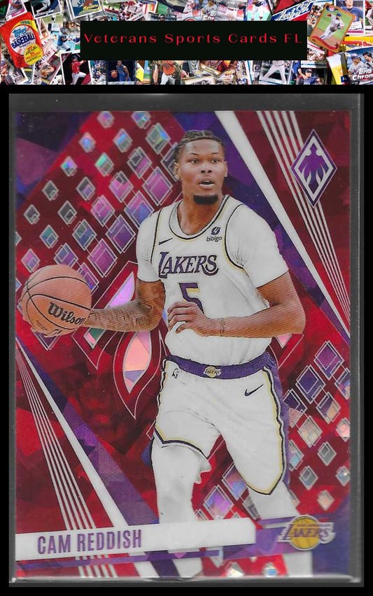2023-24 Panini Phoenix #163 Cam Reddish Phoenix Red Ice