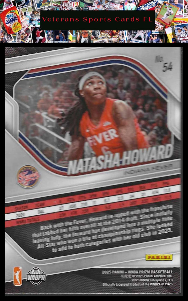2025 Panini Prizm WNBA #54 Natasha Howard