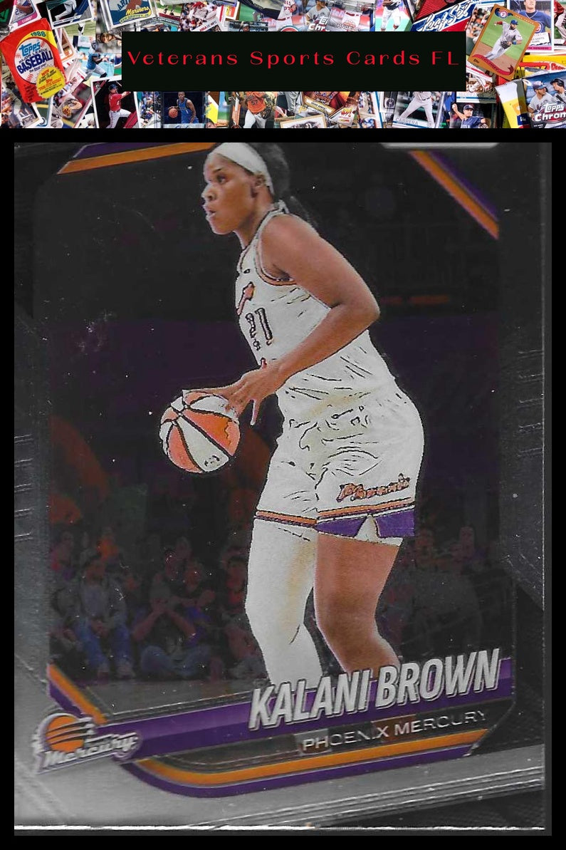2025 Panini Prizm WNBA #55 Kalani Brown