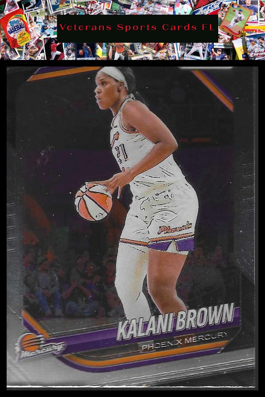 2025 Panini Prizm WNBA #55 Kalani Brown