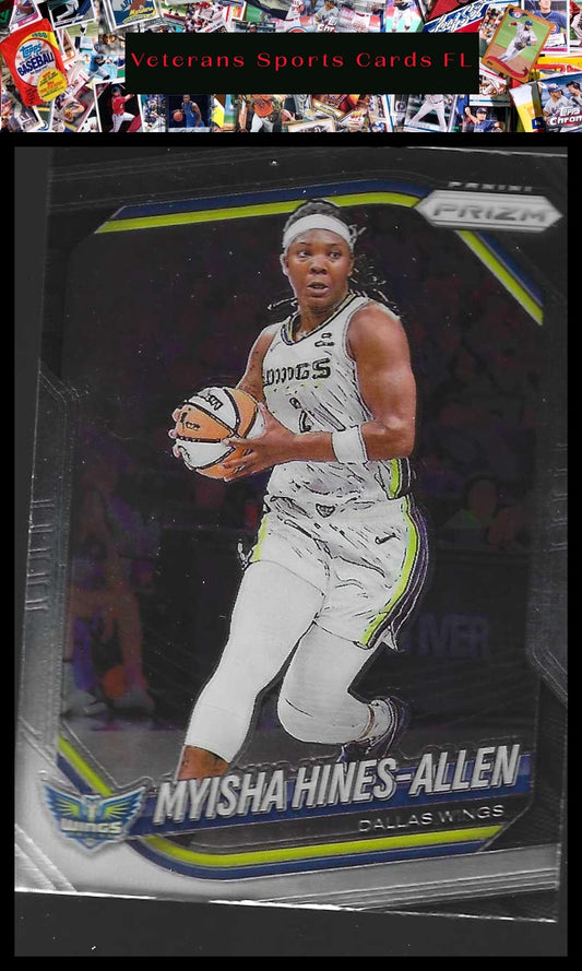 2025 Panini Prizm WNBA #96 Myisha Hines-Allen