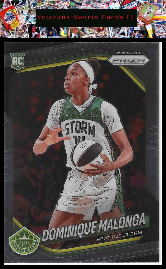 2025 Panini Prizm WNBA #116 Dominique Malonga