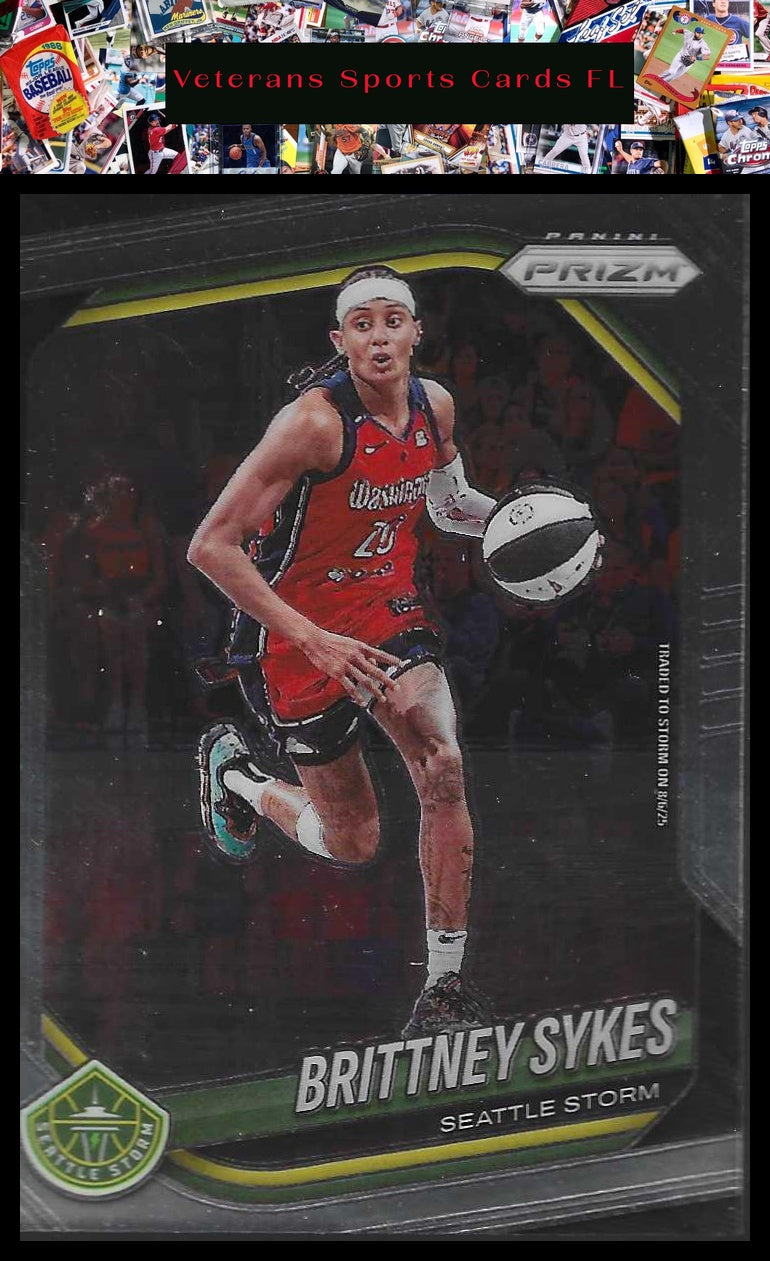 2025 Panini Prizm WNBA #121 Brittney Sykes