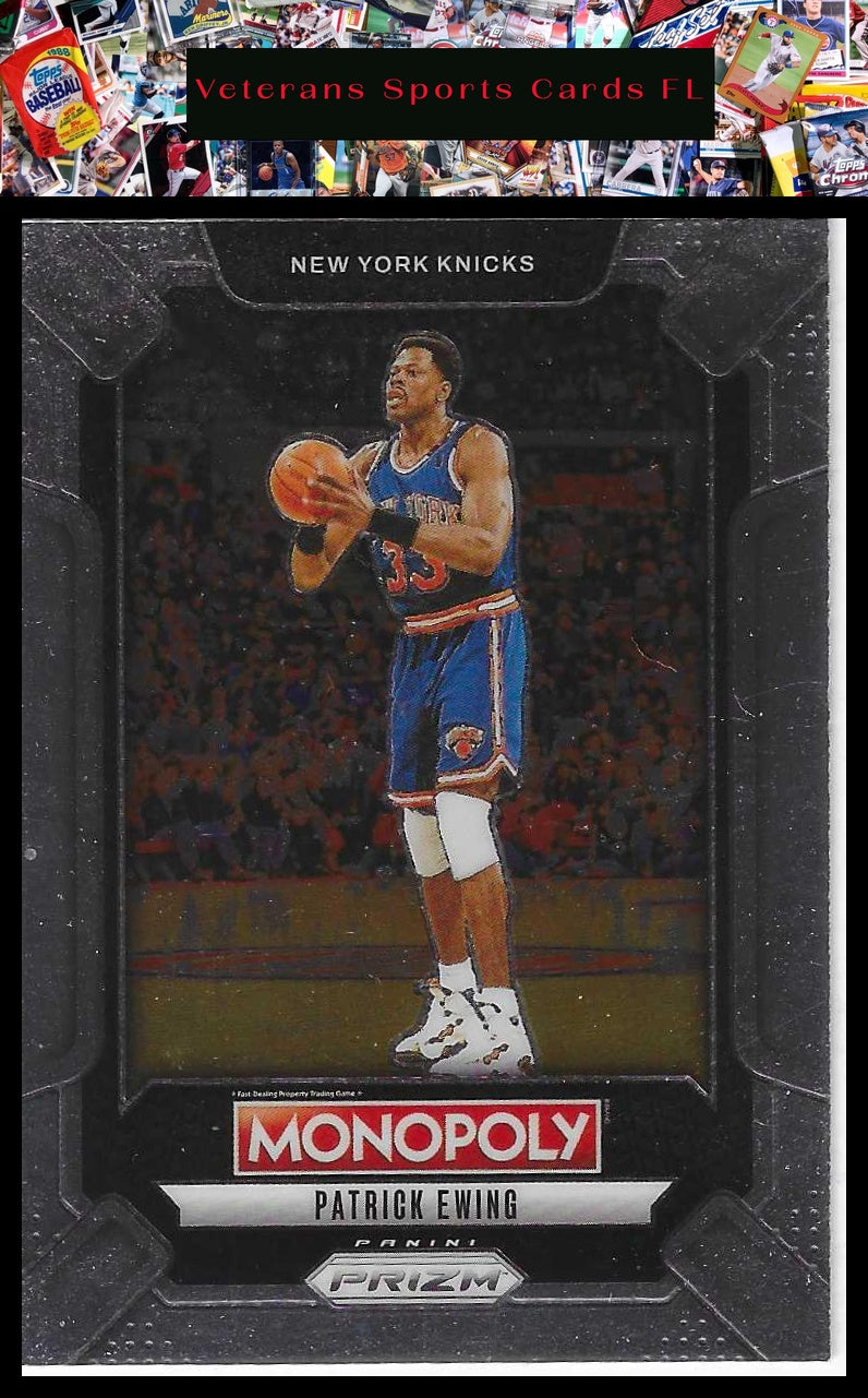 2024-25 Panini Prizm Monopoly #LEG8 Patrick Ewing Legends