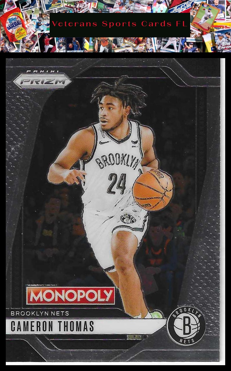 2024-25 Panini Prizm Monopoly #52 Cameron Thomas