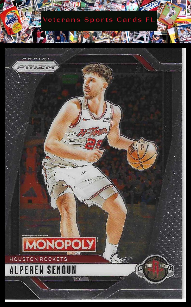 2024-25 Panini Prizm Monopoly #70 Alperen Sengun