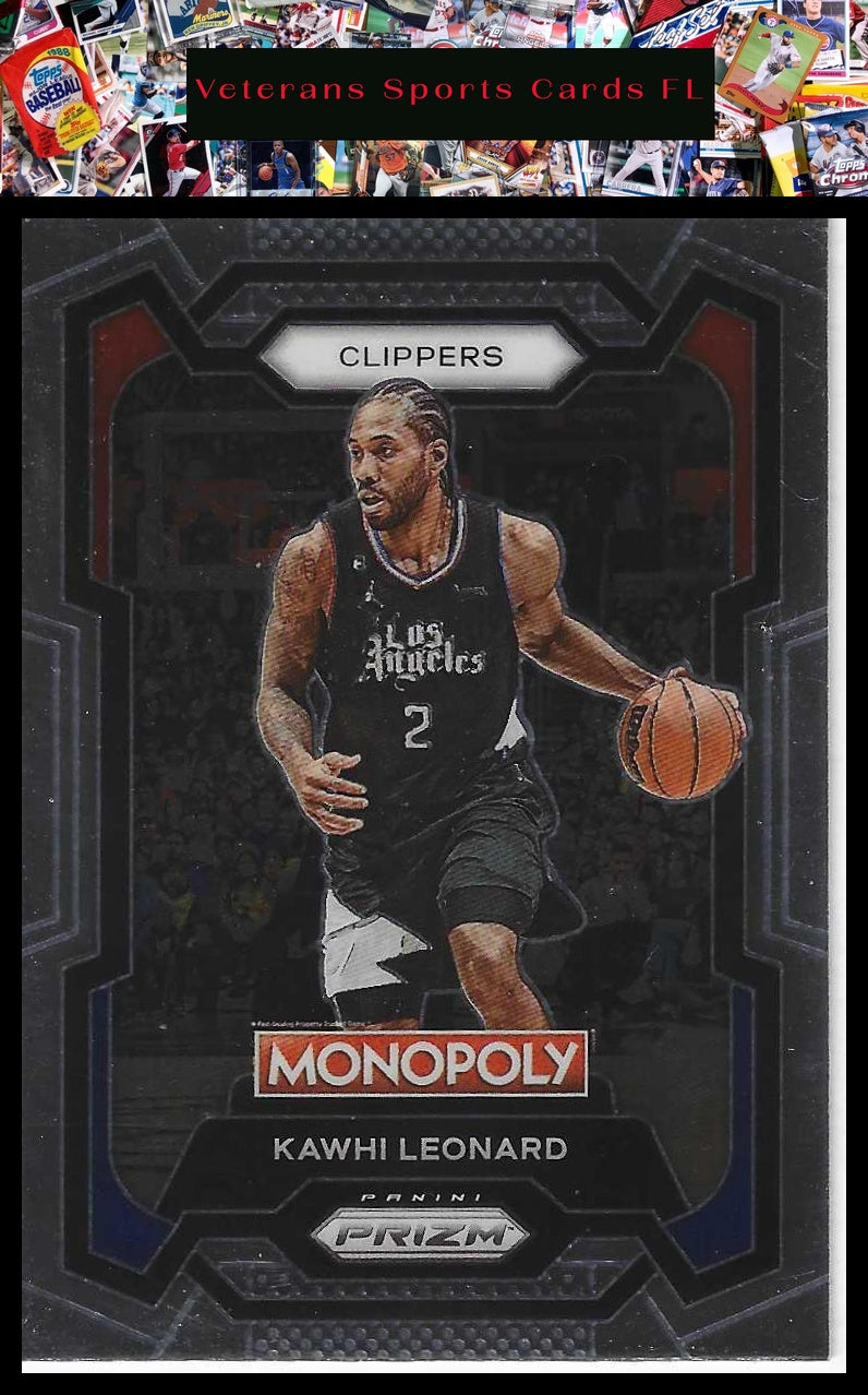 2023-24 Panini Prizm Monopoly #37 Kawhi Leonard