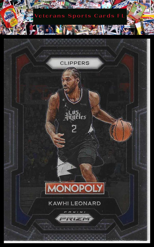 2023-24 Panini Prizm Monopoly #37 Kawhi Leonard