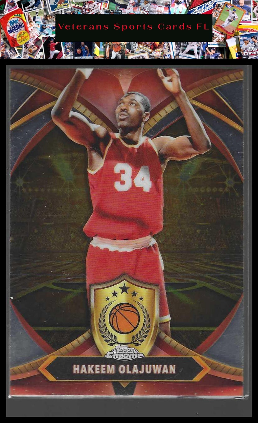 2024-25 Topps Chrome - Ball of Duty #BOD-21 Hakeem Olajuwon