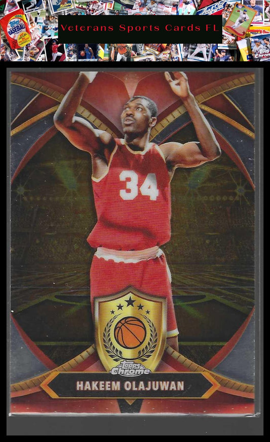 2021-22 Panini Prizm #265 Hakeem Olajuwon