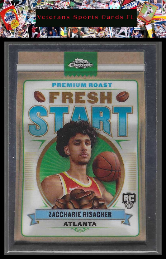 2024-25 Panini Select #86 Zaccharie Risacher