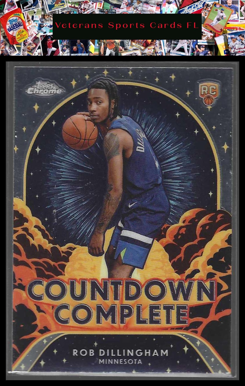 2024-25 Topps Chrome - Countdown Complete #CC-16 Rob Dillingham