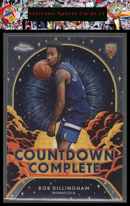 2025-26 Topps Chrome #162 Rob Dillingham