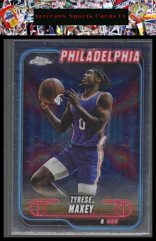 2022-23 Panini Mosaic #89 Tyrese Maxey