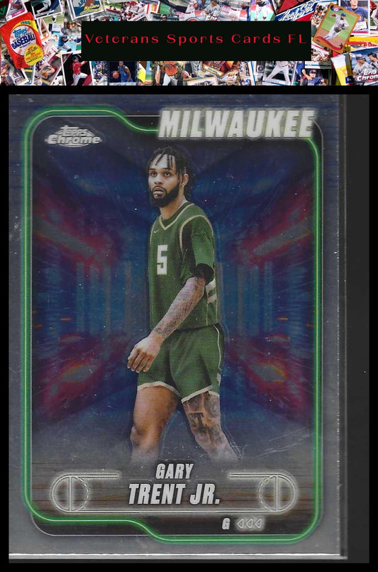 2024-25 Topps Chrome #81 Gary Trent Jr.