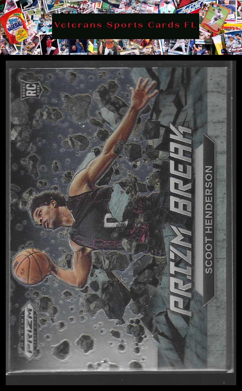 2023 Panini Prizm Draft Picks #20 Scoot Henderson Prizm Break