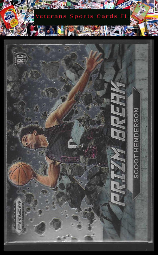 2023 Panini Prizm Draft Picks #20 Scoot Henderson Prizm Break