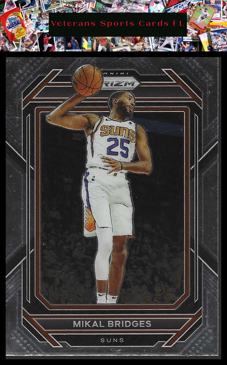 2022-23 Panini Prizm #120 Mikal Bridges