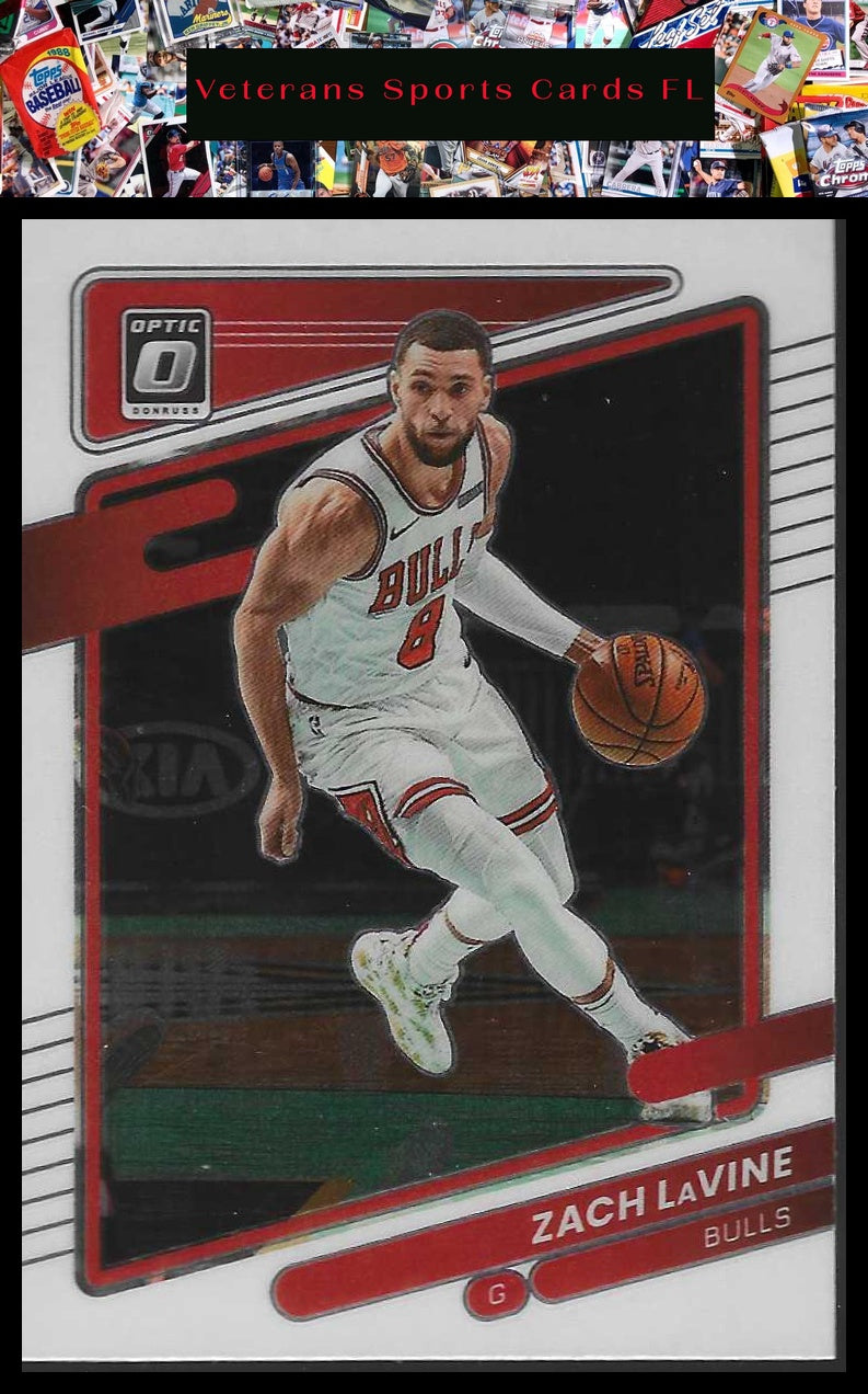 2021-22 Donruss Optic #105 Zach LaVine